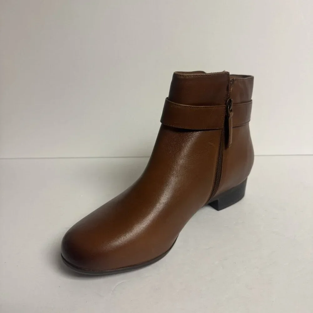Trotters Womens Melody Boot Brown Size 9.5W